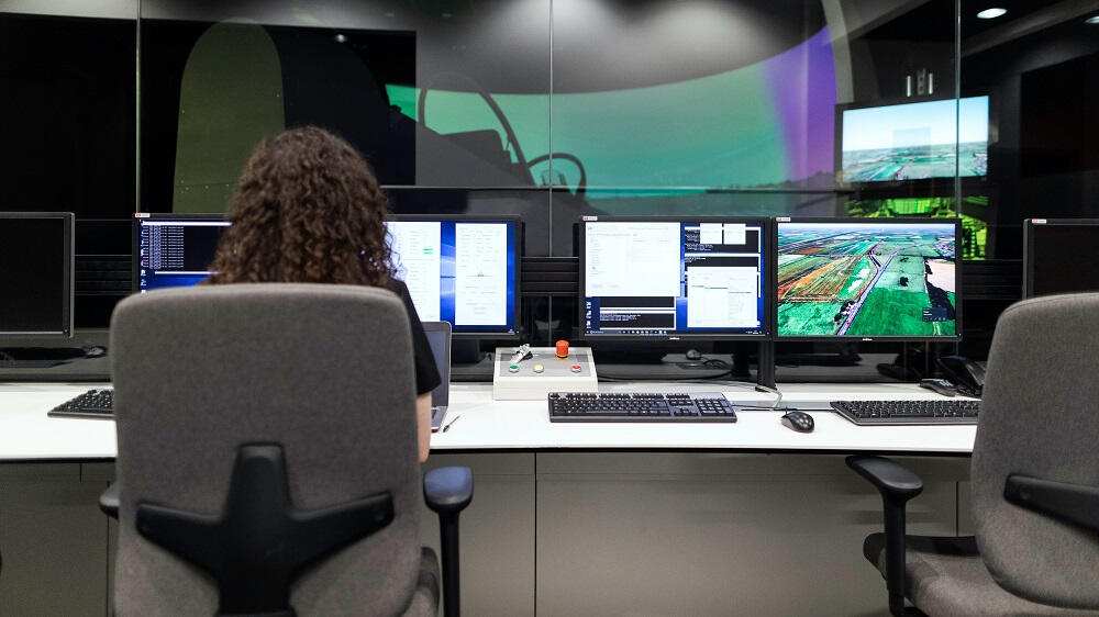 woman at computer